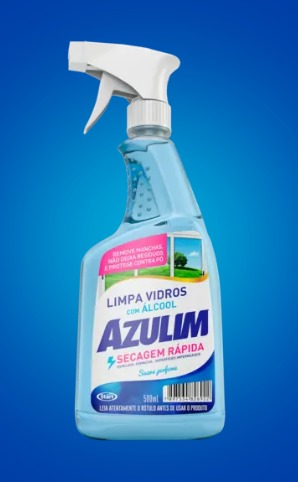 LIMPA VIDROS AZULIM - Demétrio Distribuidora Caraguatatuba